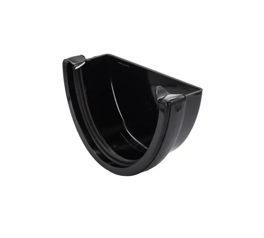 Floplast REH1BL HiCap Black External Gutter Stop End