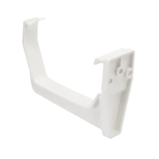 Floplast RKS1W 114mm White Square Fascia Gutter Bracket