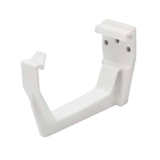 Floplast RKS1W 114mm White Square Fascia Gutter Bracket