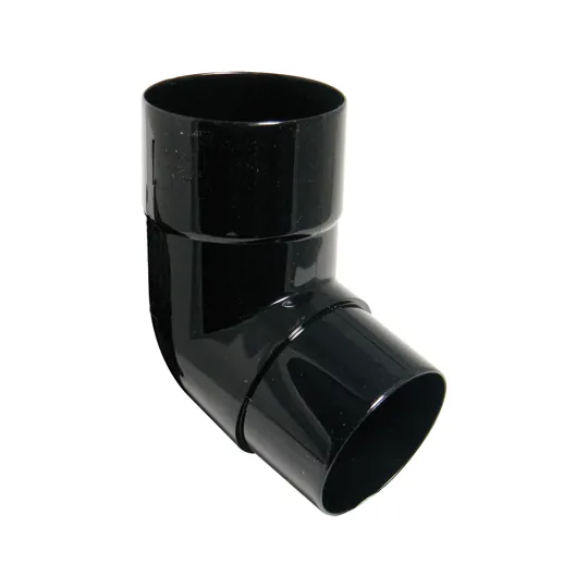 Floplast RBH2BL 80mm HiCap Black 112� Downpipe Bend