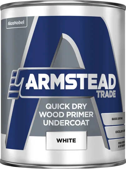 Armstead Primecoat ACR/Wood Primer U/Coat 1ltr