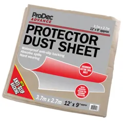 ProDec CRPR129 Protector Dust Sheet, 3.7m x 2.7m
