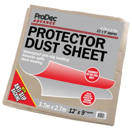 ProDec CRPR129 Protector Dust Sheet 3.7m x 2.7m