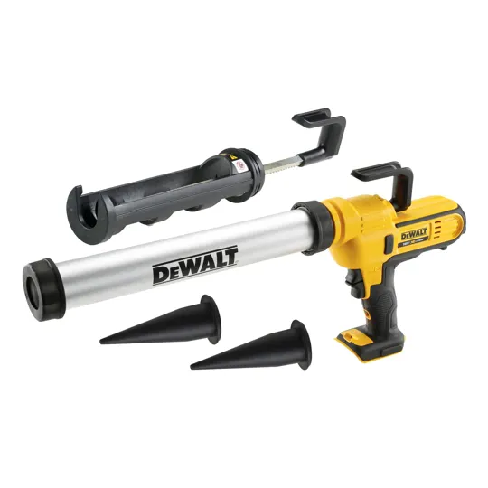 DeWalt DCE581N 18v Caulking Gun 300ml-600ml With Cartridge Holder 