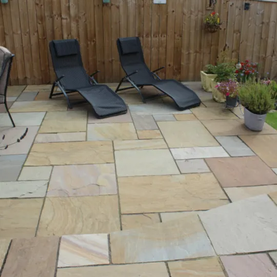 Talasey Natural Stone 18mm Harvest Paving 22.2m2 Project Pack