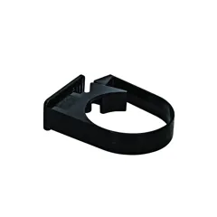 Floplast RC3B 68mm Black Round Downpipe Single Fix Clip