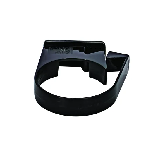 Floplast RC3B 68mm Black Round Downpipe Single Fix Clip
