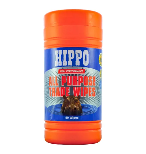 Tembe H18710 Hippo All Purpose Trade Wipes 80-Pack