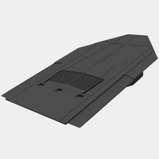 Manthorpe GILSV30-25-BL In-line Slate Ventilator