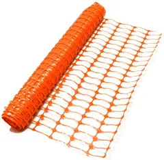 Heavy Duty Orange Barrier Fencing, 1m x 50m (7.1kg)