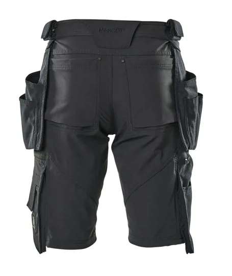 Mascot 17149 Advanced Shorts with Holster Pockets, Dark Navy 32.5W
