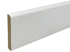 MDF Primed Mould Round One Edge (R1E 9mm) Skirting, 18 x 144 x 4400mm - FSC® Certified
