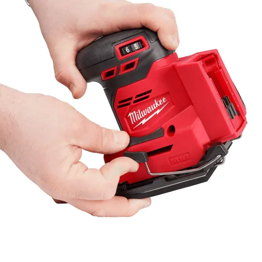 Milwaukee M18BQSS-0 18v Palm Sander Naked