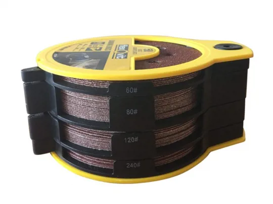 Flexovit 78072747046 125mm Velcrose Sanding Discs Dispenser Of 50