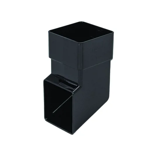 Floplast RBS3B 65mm Black Square Down Pipe Shoe