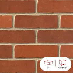 Ibstock Berry Imperial Red Stock Facing Brick, 68mm
