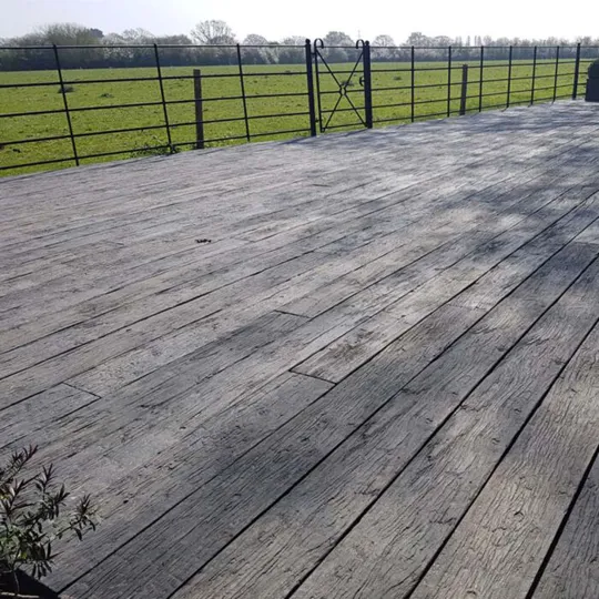 Millboard Weathered Oak Board 200 x 32 x 3600mm Embered