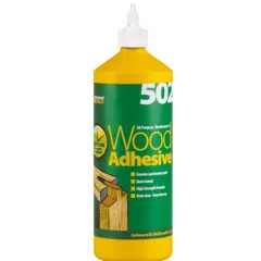 Everbuild 502 All Purpose Weatherproof Wood Adhesive, 500ml