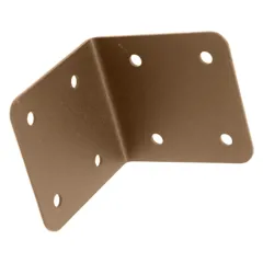 Perry SleeperSecure No.4717 Brown Internal Sleeper Corner Support Bracket, 85 x 80mm