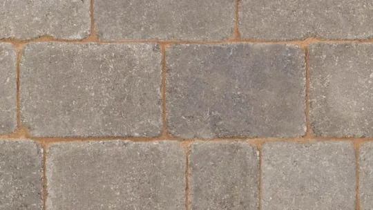 Marshalls Drivesett Tegula Trio 50mm Pennant Grey  9.73m2 Project Pack