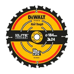 DeWalt DT10302-QZ Elite Saw Blade, 184 x 16mm x 24T