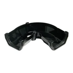 Floplast RAS3B 114mm Black Square  Adjustable Half Round Gutter Angle
