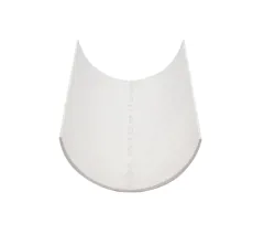 Floplast RG3W 112mm White Half Round Gutter 3m