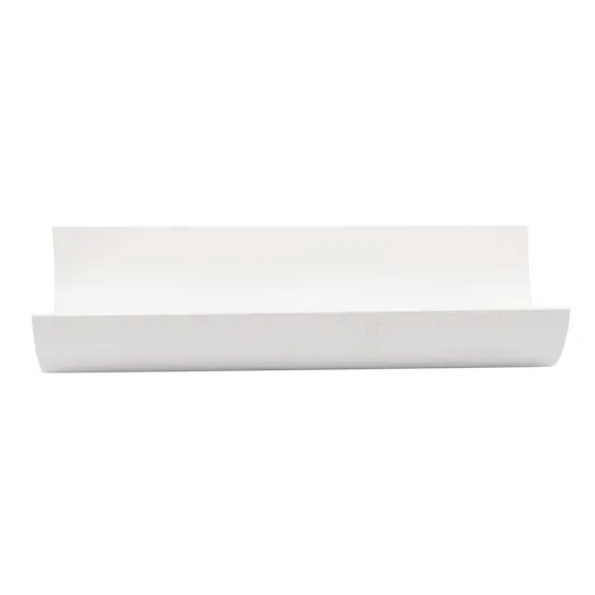 Floplast RG3W 112mm White Half Round Gutter 3m