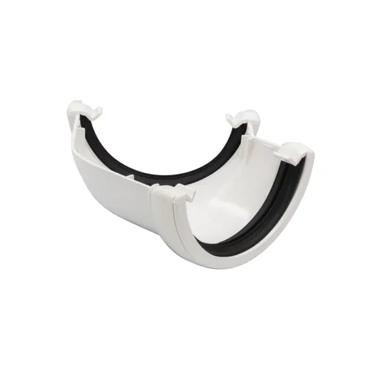 Floplast RA2W 112mm White Half Round Gutter 135� Angle