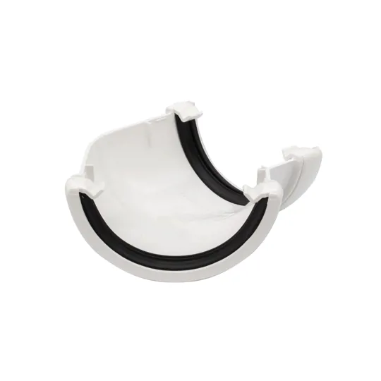 Floplast RA2W 112mm White Half Round Gutter 135� Angle