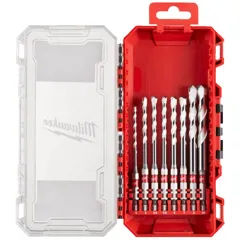 Milwaukee 4932493872 Multi Material Drill Bit Set, 8 Piece