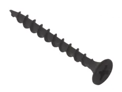 Forgefix DWS38BP Black Coarse Drywall Screws, 3.5 x 38mm, Box of 1000