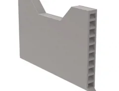 Manthorpe G950GR Grey Weep Vent, 100 x 65 x 9mm