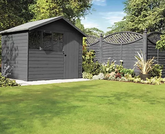 Ronseal Fence Life + Charcoal Grey 9L