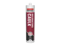 Soudal Decorators Caulk Paintable Sealant White, 290ml