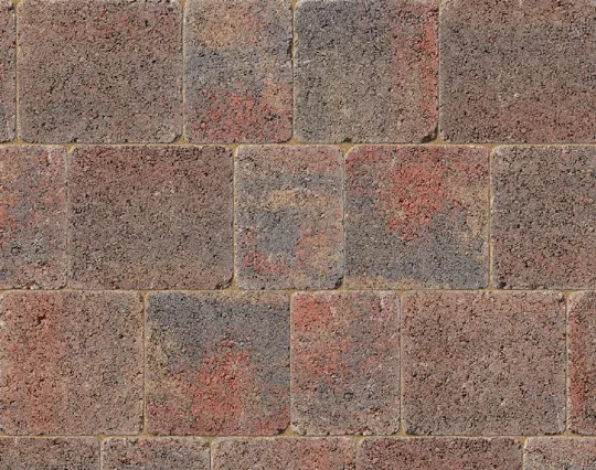 Tobermore 50mm Tegula Trio 3 Heather (3 Sizes) (13.65m2 Per Pack)