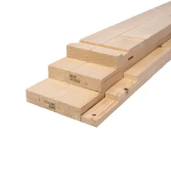 Softwood Door Lining Set Winchester Profile 32 x 138mm (Fin 132mm / 5 1/4), Inc Stops