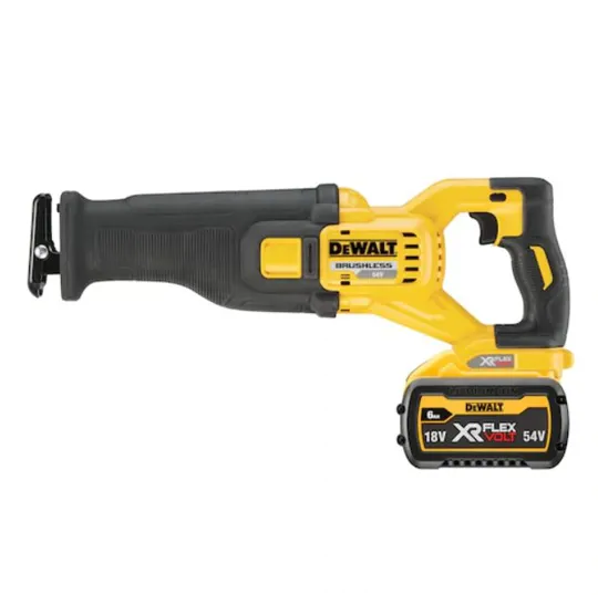 DeWalt DCS389T2 54v FlexVolt High Power Recip Saw Kit 2 x 6amps