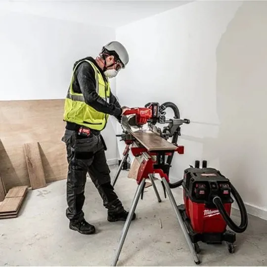 Milwaukee M18FMS190-0 18v Double Bevel 190mm Mitre Saw Naked