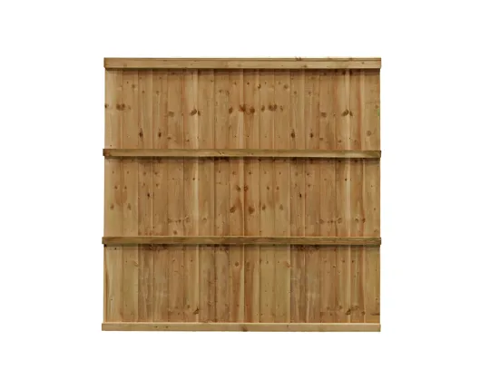 Grange Trade Featheredge Fence Panel Green 1.5m 