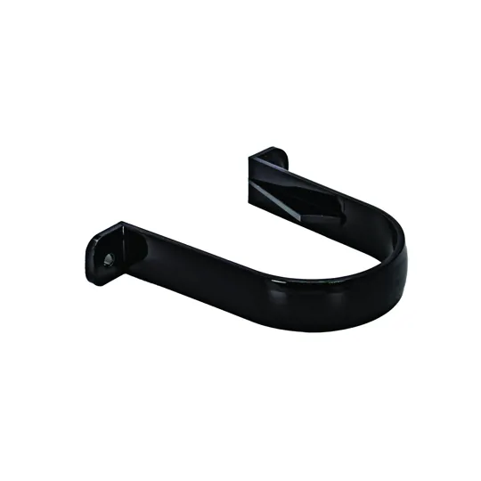Floplast RC1B 68mm Black Round Downpipe Clip