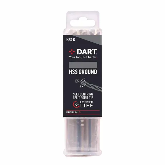 Dart BHSS500 HSS Drill 5.0mm Pk10