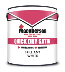 Macpherson Trade Quick Dry Satin Brilliant White, 2.5L