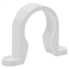 Polypipe WS33W 32mm ABS Pipe Clip, White, 68 x 15mm