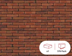 Vandersanden Blenheim Red Multi Facing Brick, 65mm