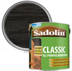 Sadolin Classic All Purpose Woodstain, 1L - Ebony