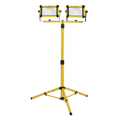 Draper 03203 110V SMD LED Tripod Site Light, 2 x 30W - 6600 Lumens