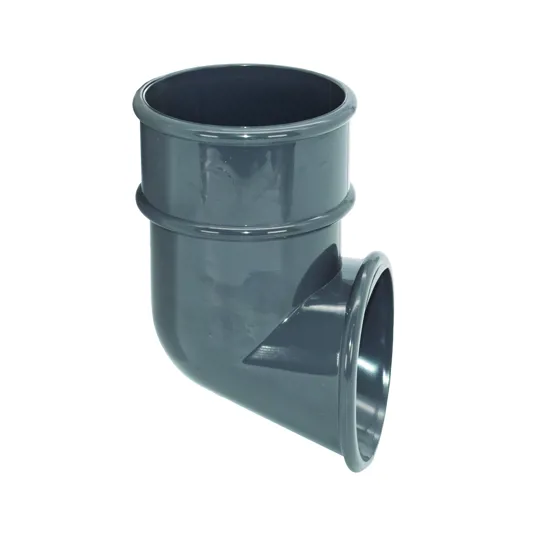 Floplast RB3AG 68mm Anthracite Grey Round Downpipe Shoe