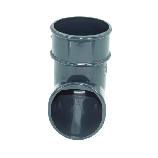 Floplast RB3AG 68mm Anthracite Grey Round Downpipe Shoe