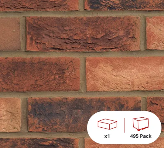 Forterra Hampton Rural Blend 65mm Brick (495 Per Pack)